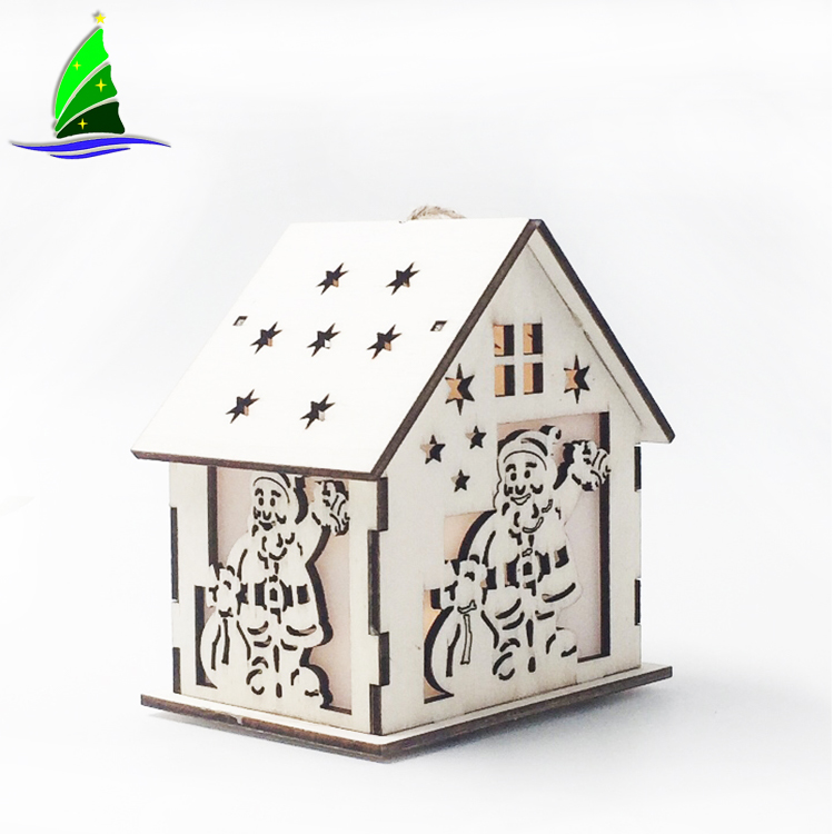 Casa clara do diodo emissor de luz do Natal Christmas LED Light House
