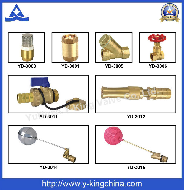 Brass Spring Check Valve with Stainess steel Strainer (YD-3003)