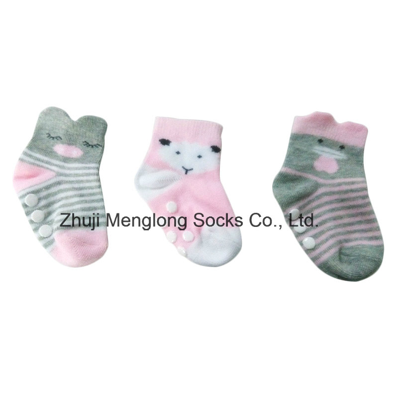 Fashion Cute Infant Girls 3D Socks Cotton Material