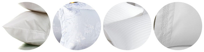 China Supplier Comfortable Pillow Case White (WSPC-2016015)