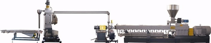 Wood Plastic Pellet Extruder Granulator Machine