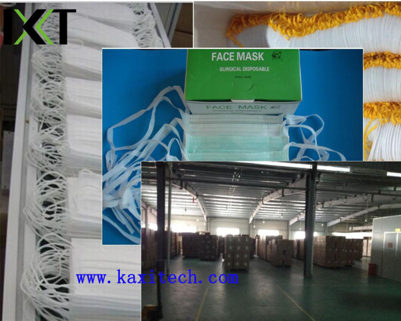 Non-Woven Surgical Face Mask Ready Made Supplier Ear Loop Tied Cone Types Kxt-FM28