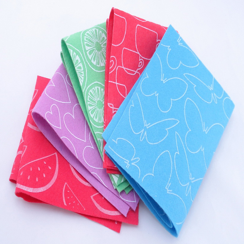 Machine Washable Non-Woven Fabric Cleaning Cloth, Easy Dry Cleaning Cloth