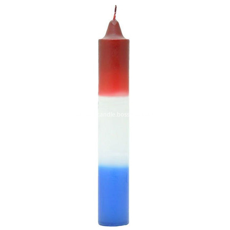 Double Colors Jumbo Candle