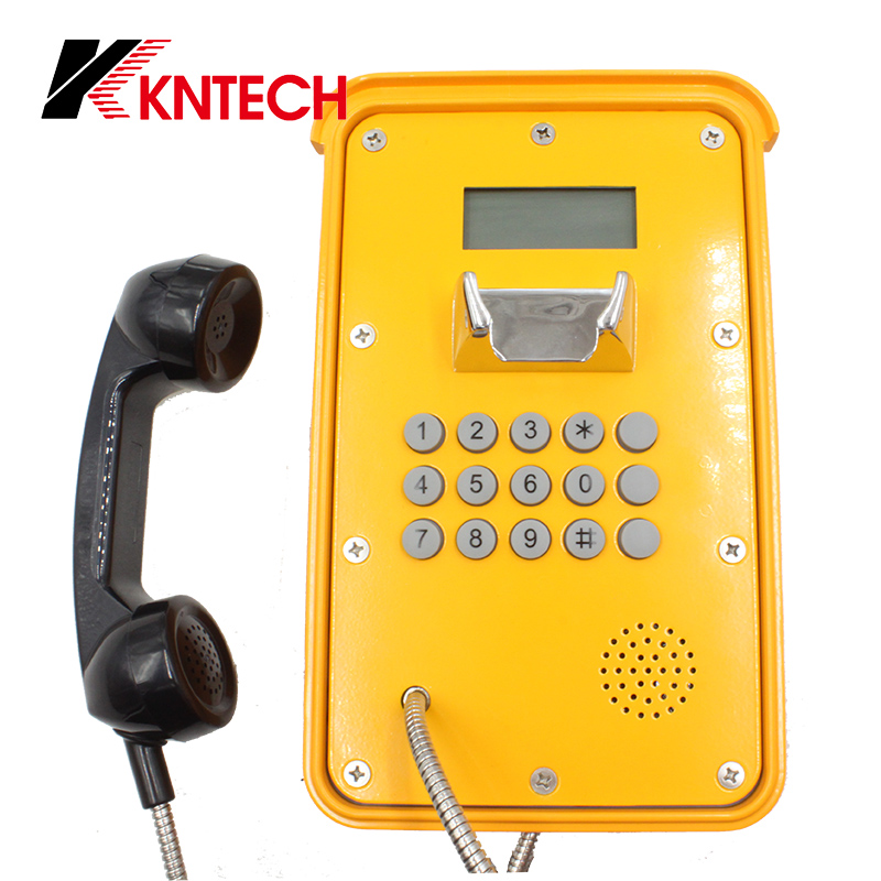 VoIP Telephones Industrial Phone Knsp-16 with LCD Display Kntech