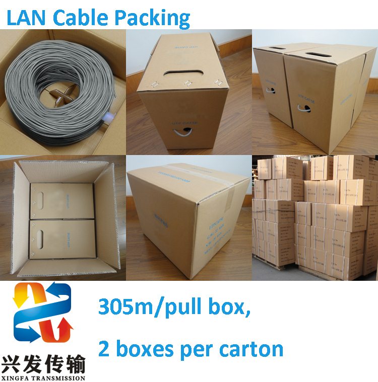 China Manufacturer Fluke Passed Multi-Conductor Cable Cat5e
