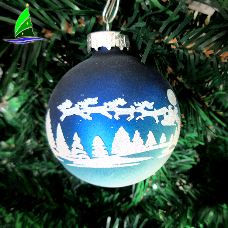 Подвесной рождественский шар ручной работы Handmade Hanging Xmas Ball