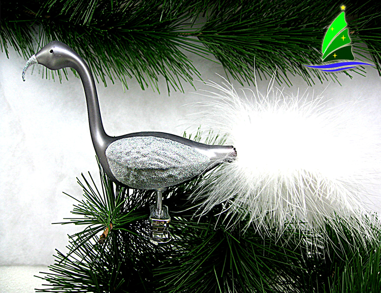 Adornos de vidrio flamenco Glass Flamingo Ornaments