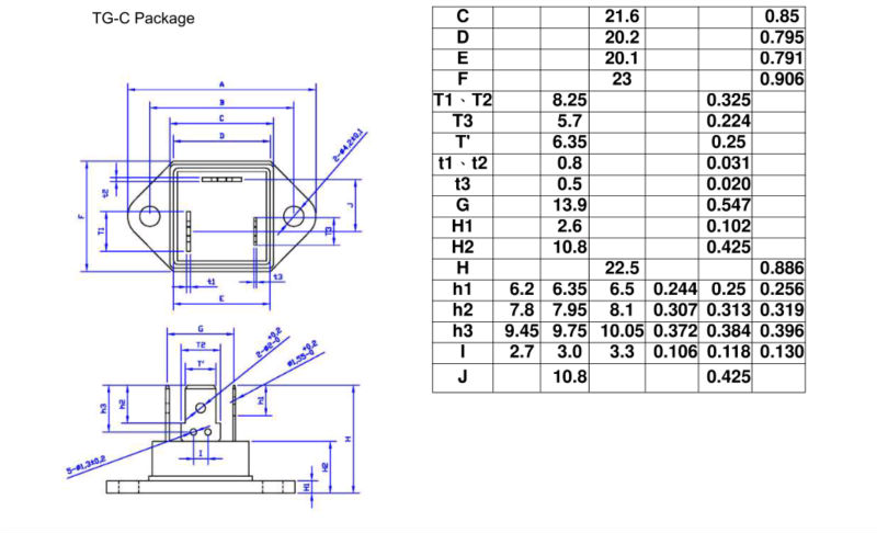 800V Power Thyristor Inverter