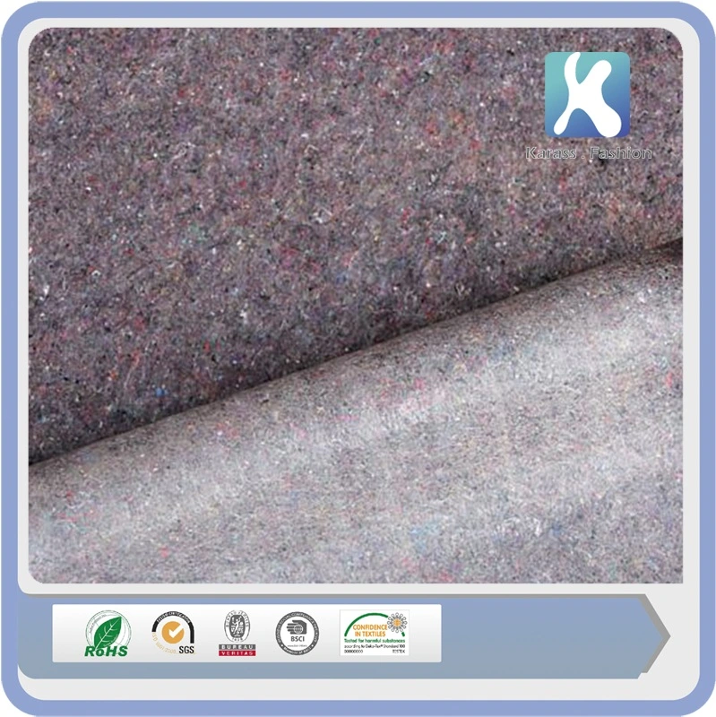Feutre de protection de plancher de tapis de peinture antistatique de tissu de feutre de laine tissé
