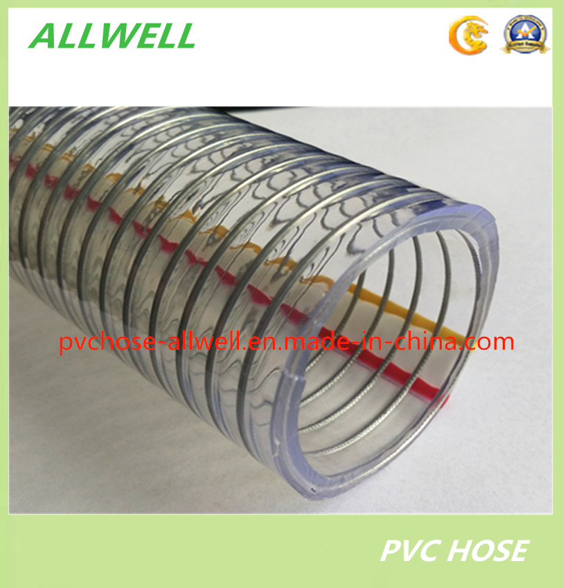 Plastic PVC Hose Flenible Steel Wire Hose Water Hose Pipe Tube