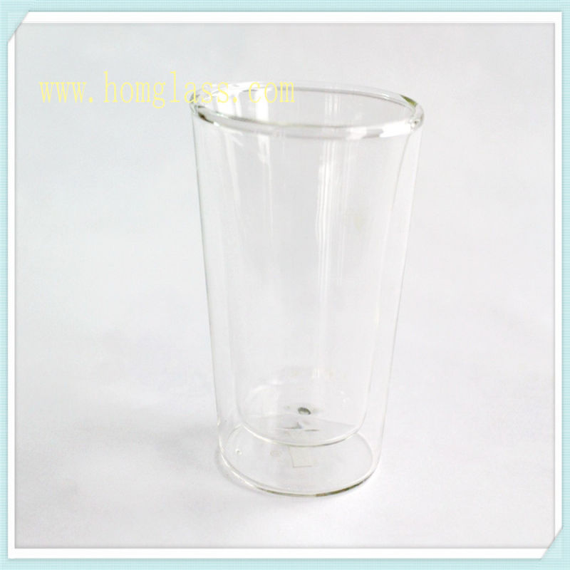Borosilicate Double Wall Glass Cup Mug