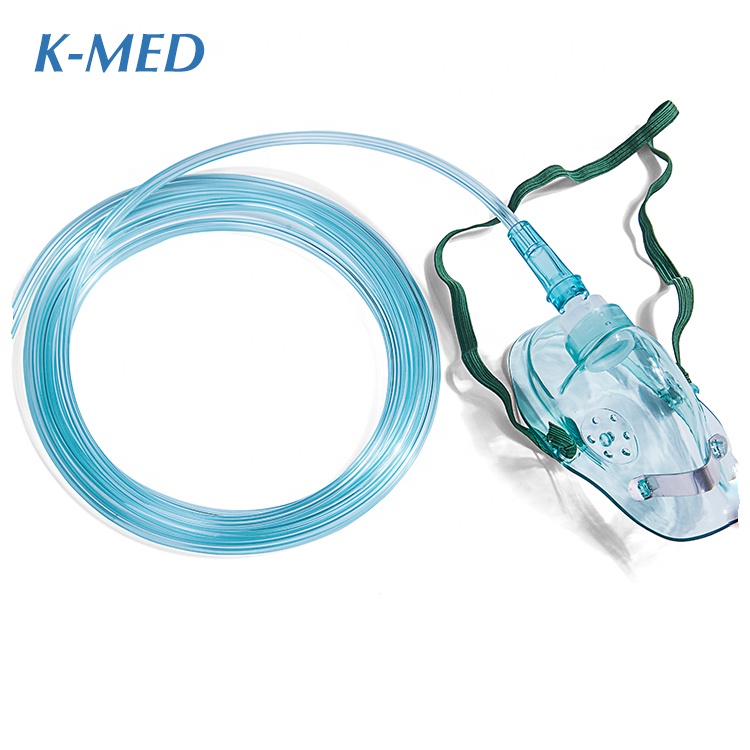 Кислородная маска из ПВХ PVC oxygen mask