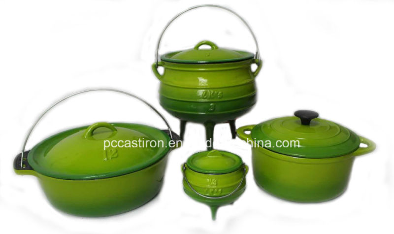 4PCS Cast Iron Cookware Set Ce Approved Factory