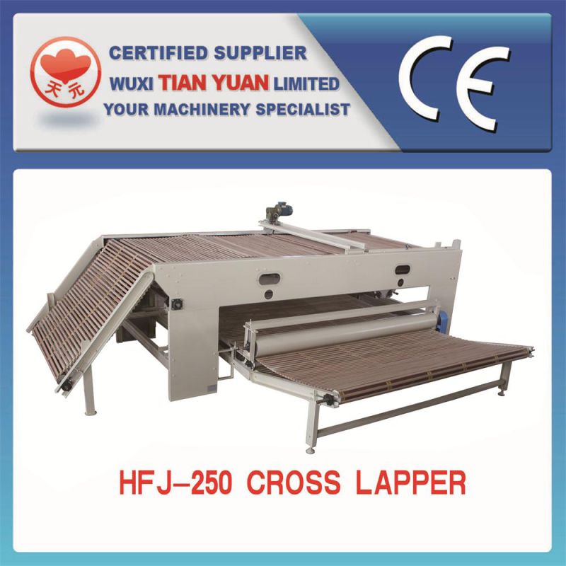 Nonwoven Polyester Fiber Cross Lapper Machine