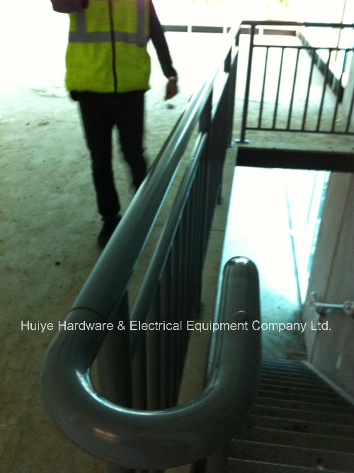 Painted Steel Handrail for Outdoor and Indoor Use