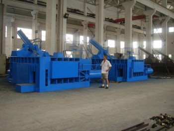 Y81T-200 Baler Metal Automatik untuk Scrap Ferrous dan Bukan Ferrous