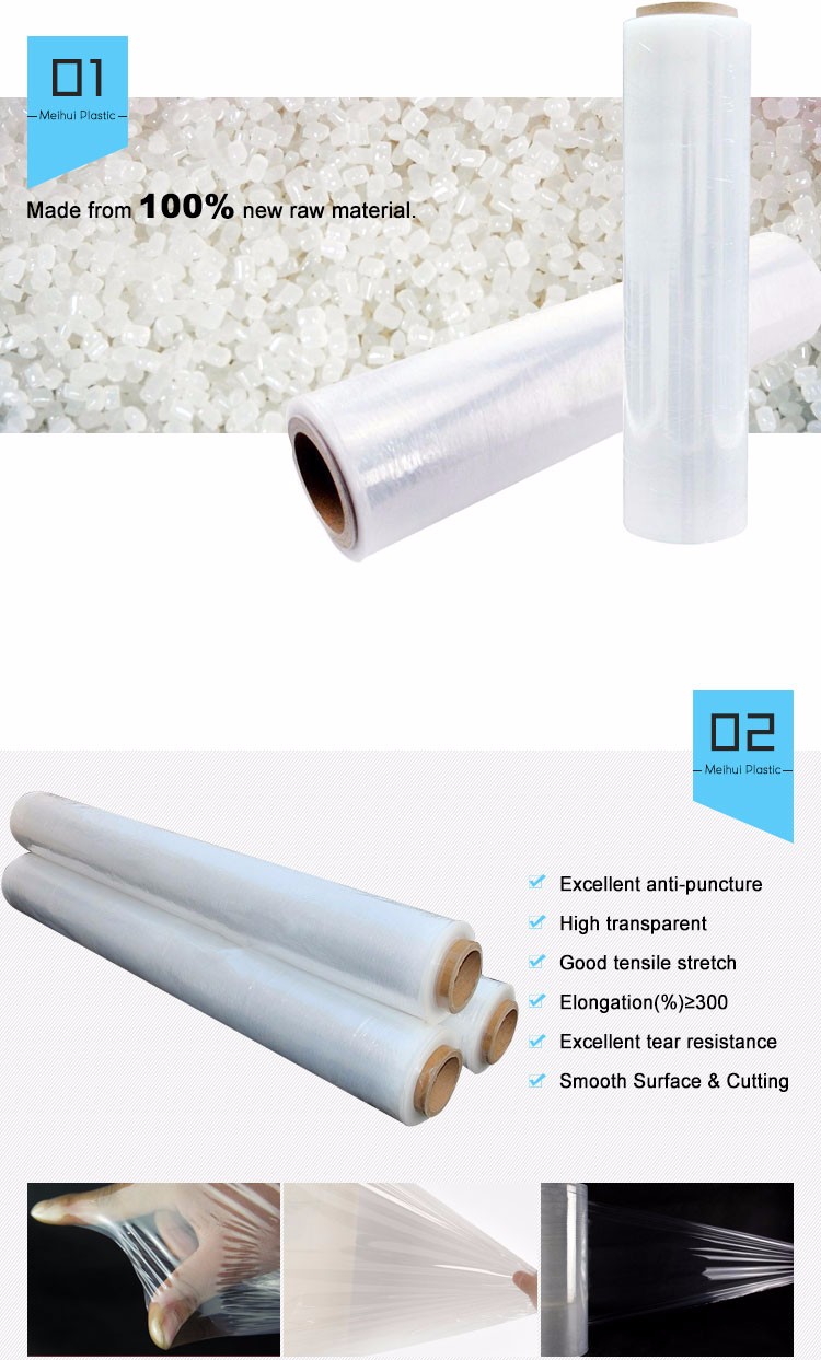 Machine Use Clear Wrapping Film