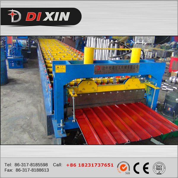 1000 Steel Roof Panel Machine Trapezoid Wall Panel Roll Forming Machine