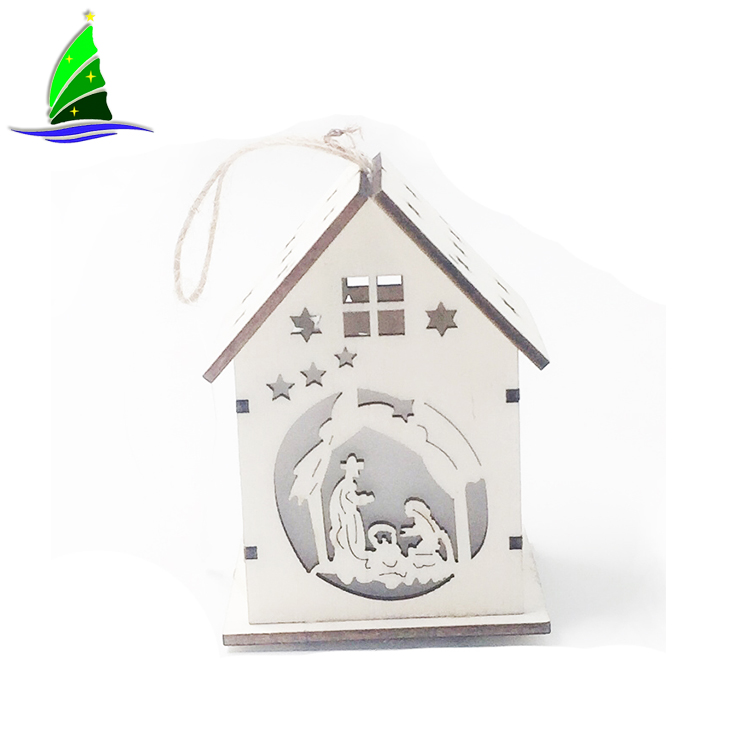 Decoração da casa de madeira leve Led Light Wood house decoration