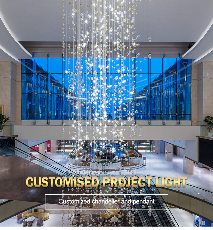 hotel lobby chandelier