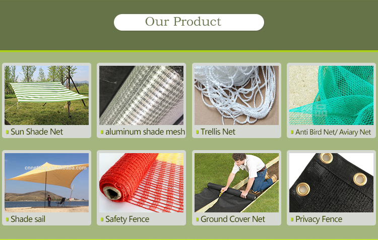 Good quality durable green extruded Packing Net