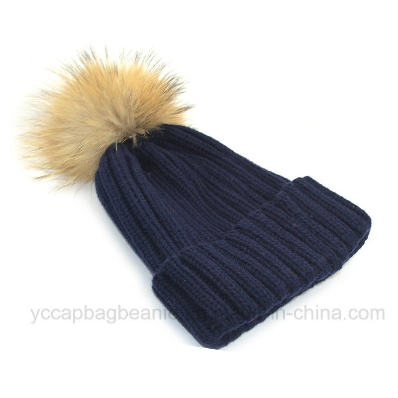 Wholesale High Quality Ribbed Beanie, Knitted Hat