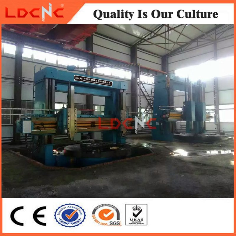 Normal Manual Double Column Vertical Lathe for Sale