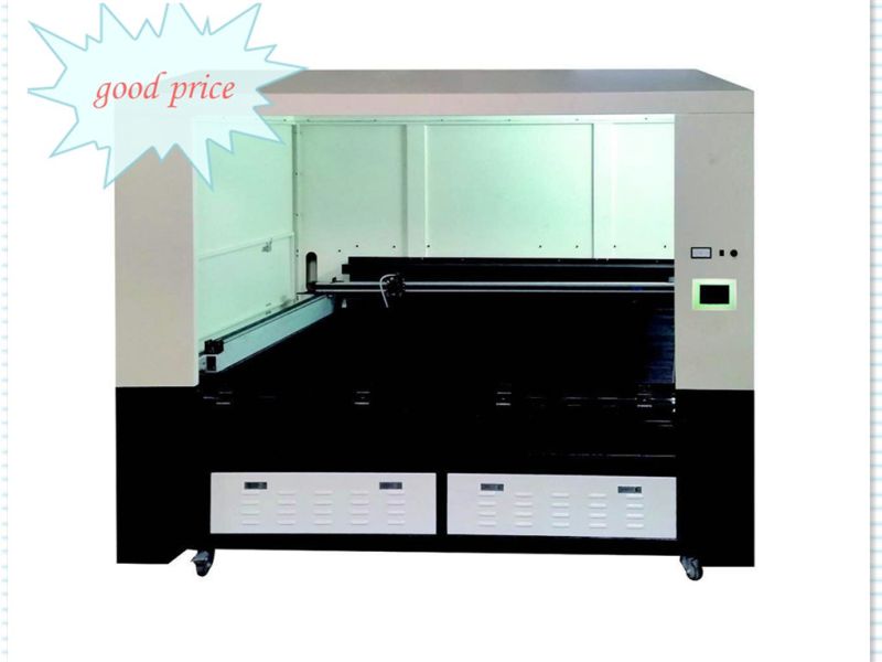 Laser Engraving and Cutting Machine with Two Heads for Cloth