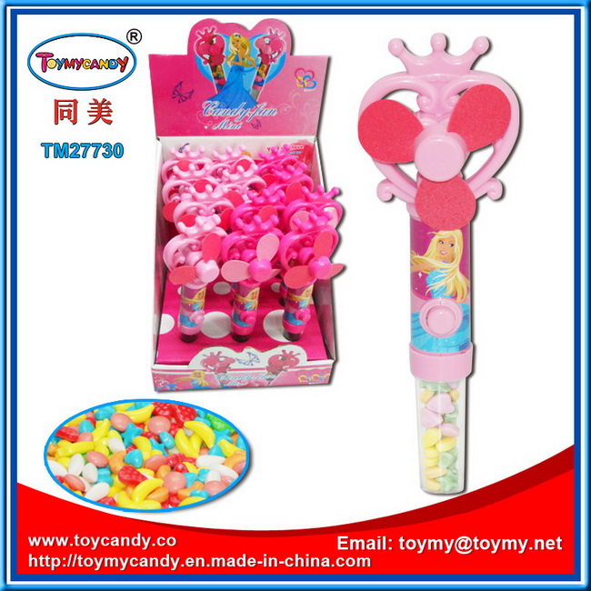 Hot Funny Mini Fan Toy Candy with Battery for Kids
