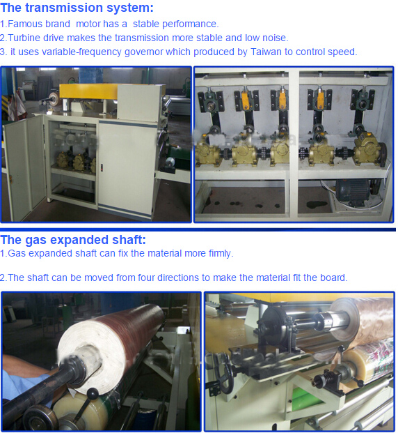 Woodworking Automatic Paper Sticking Machine