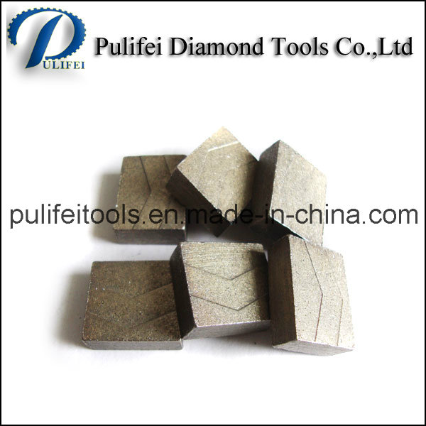 Diamond Saw Teeth Abrasive Stone Cutting Segment for Rocks Cutting