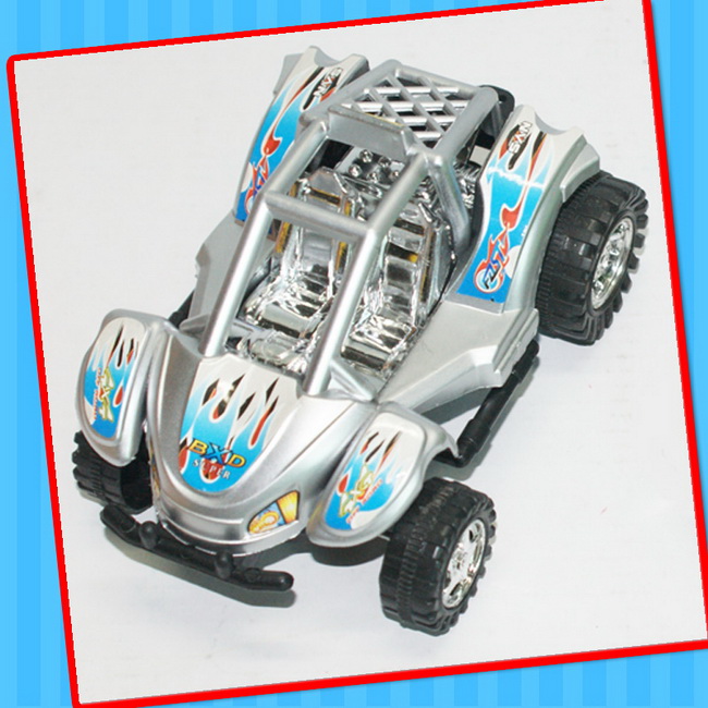 Made in China Plastic Race Car Toy with Candy