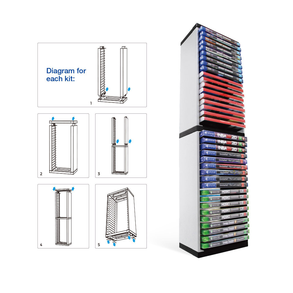 Game multilayer Storage Tower Stand Game multilayer Storage Tower Stand