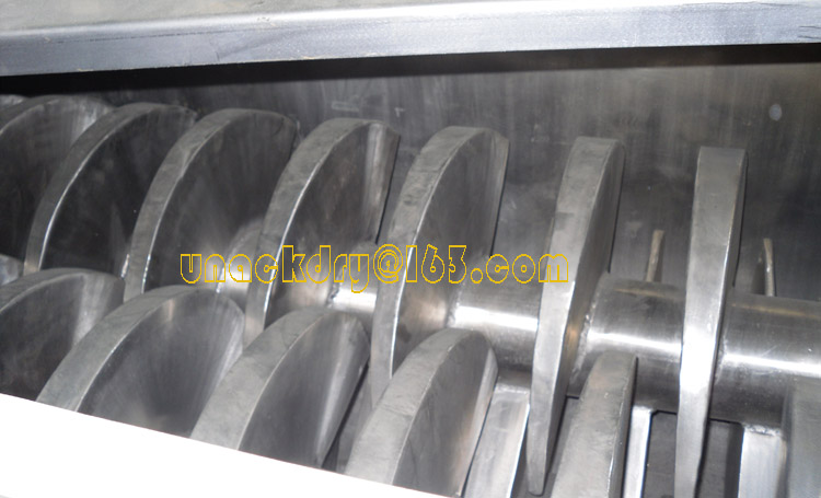 Double Rotary Blade Dryer for Drying Soya Bean Pulp