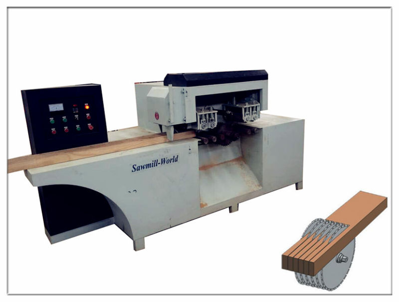 2016 New Style Multiple Blade Saw Machine with Low Price