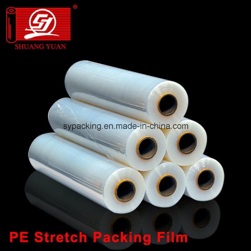 Factory Price LLDPE Transparent Stretch Cling Wrap Packing Roll Film
