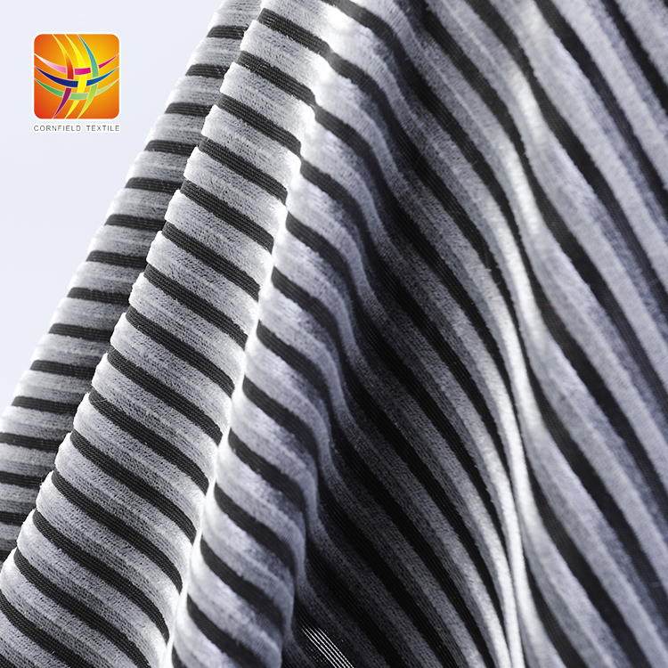 Knitted Stripe Fabric