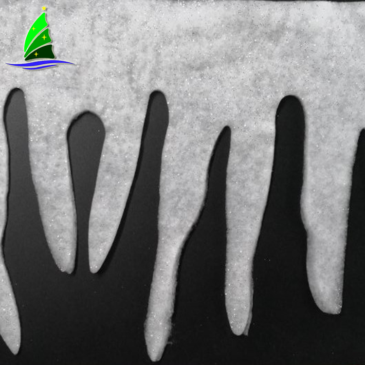 Nuevo estilo de nieve artificial flocado New Style Artificial Snow Flocked