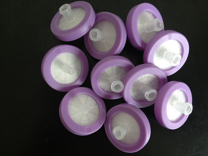 Hydrophobic PTFE Syringe Filter 0.22um 13mm Supplier The Consumable for Laboratory