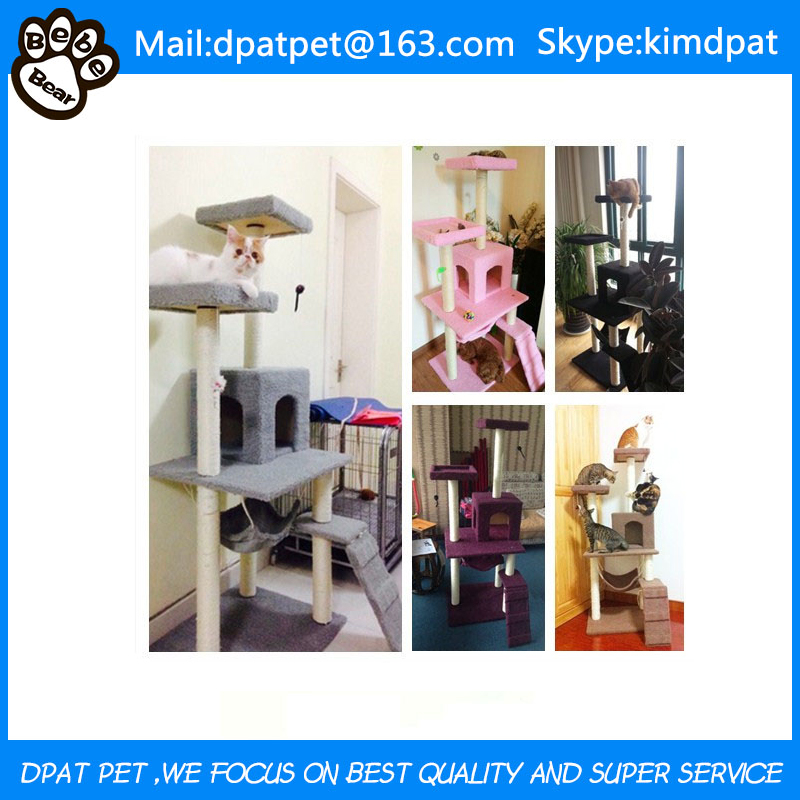 Factory Supply Cat Tree House with Good Quality