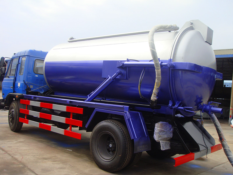 Dongfeng 190HP 10m3 Vacuum Suction Truck