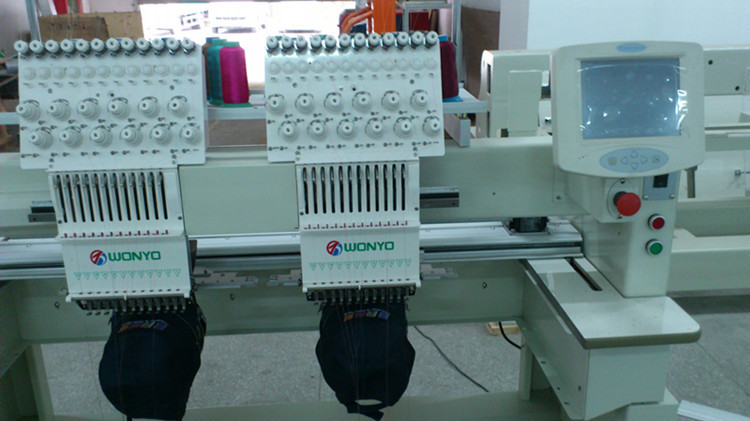 2 Head Garment Embroidery Machine