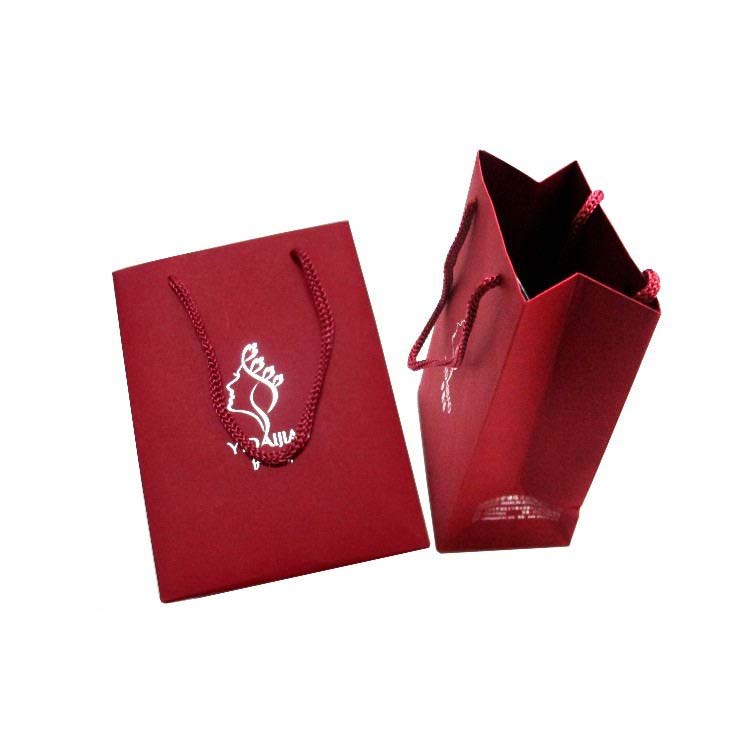 Customized Foil Stamping Card Paper Shopping Bag Paper Bag