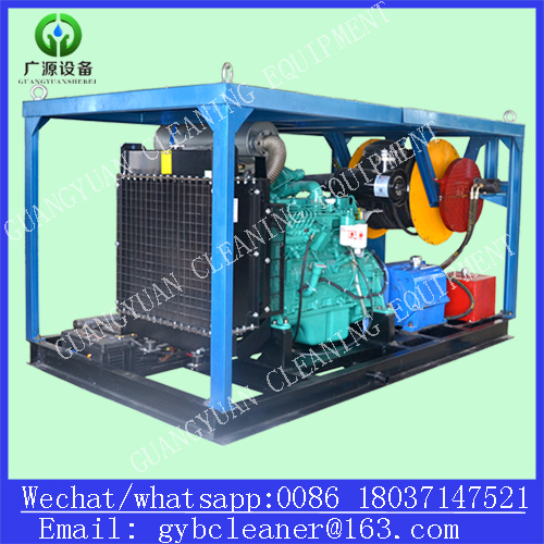 Sewer Pipe Cleaning Machine Petrol Engine 24HP