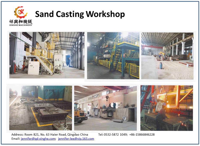 OEM Sand Castind Ductile Iron Sand Casting Aluminum Sand Casting