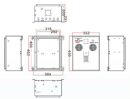 Koontech Emergency Telephone Knzd-41 Combined Function Fire Alarm Telephone