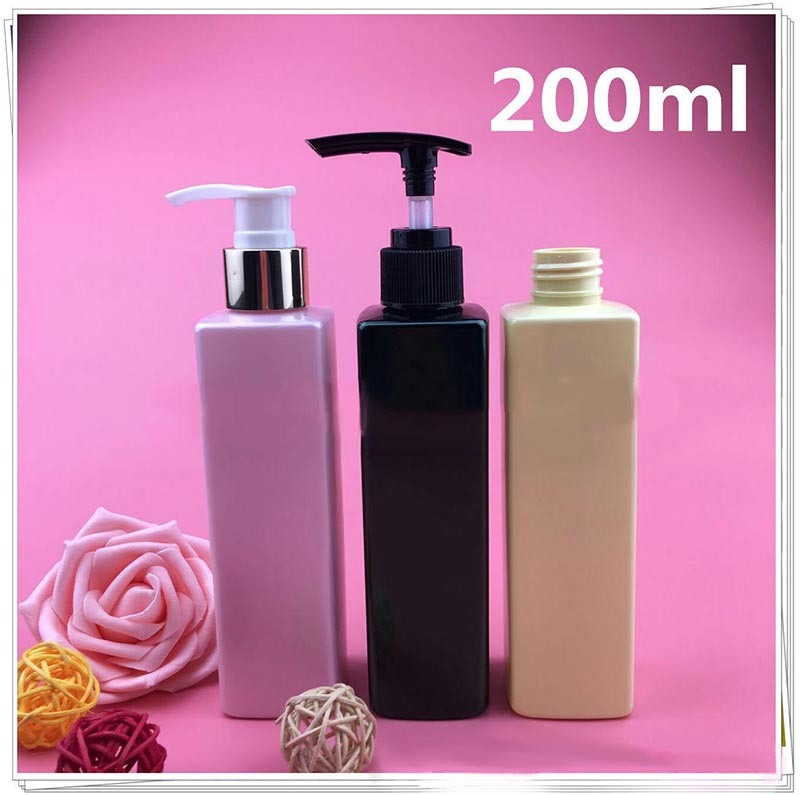 Quadrangular Plastic Lotion Bottle for Perfume (NB18901)