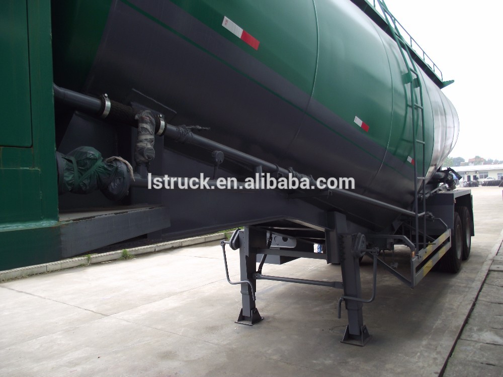 2 Axle Bulk Powder Semi Trailer