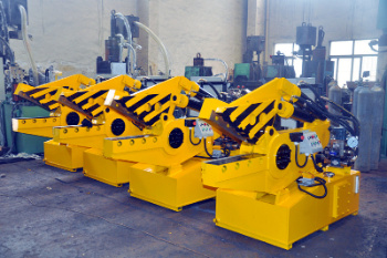 Q43-315 Cizalla automática de cocodrilo para barras de refuerzo de chatarra